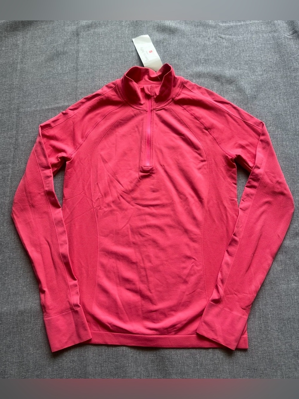 Sweaty Betty Athlete Seamless Half Zip Long Sleeve Shirt New - Picture 1 of 10
